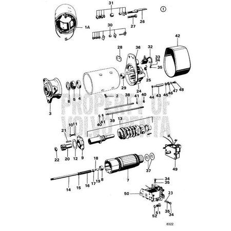 Volvo Penta Starter SolenoidV2 240493